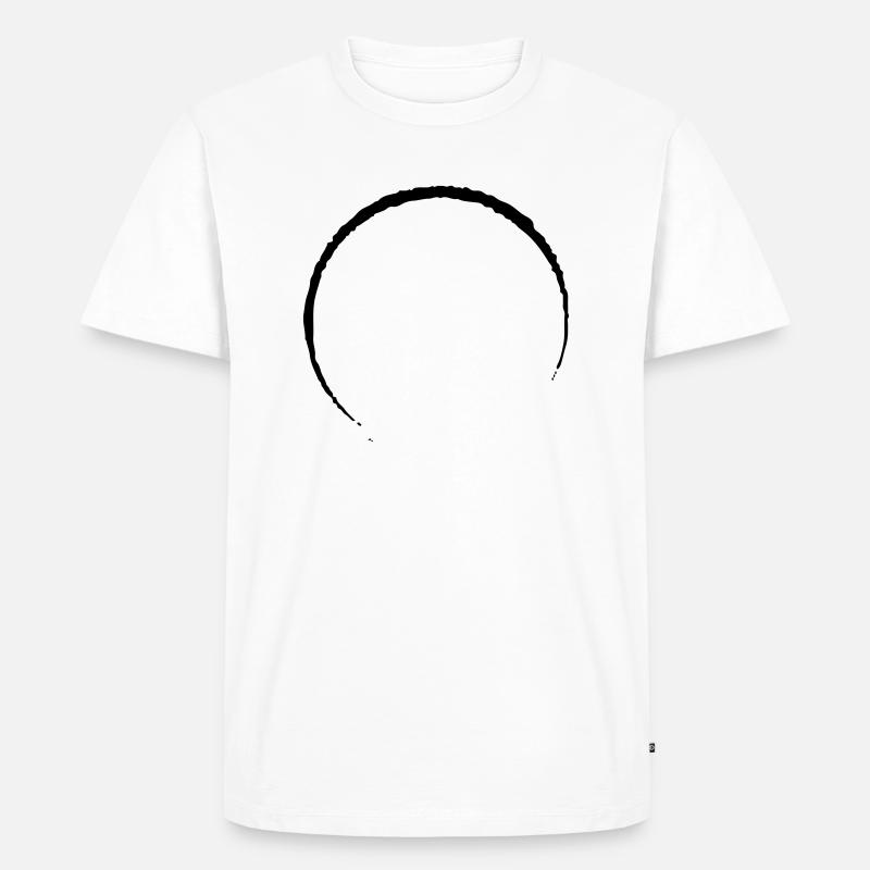 Cercle - T-shirt Premium bio Homme - blanc