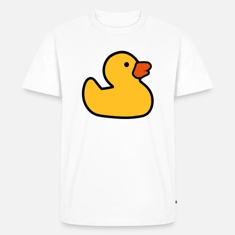 Canard - T-shirt Premium bio Homme - blanc