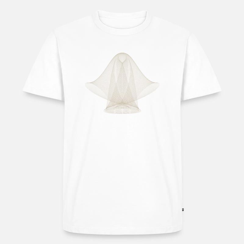 Conception de points abstraits - T-shirt Premium bio Homme - blanc
