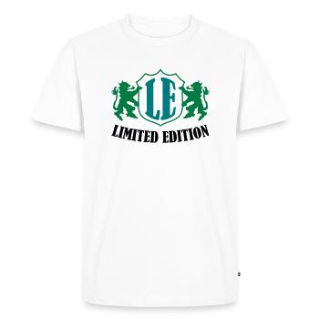 limited_edition_02 - T-shirt Premium bio Homme - blanc - Devant - Nico (187cm)