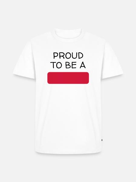 Customize it ! / Anpassen / Personnaliser - Men's Premium Organic T-Shirt - white