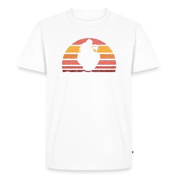 Boat Whisperer Boat Captain Captains - Men's Premium Organic T-Shirt - white - Front - Nico (187cm)