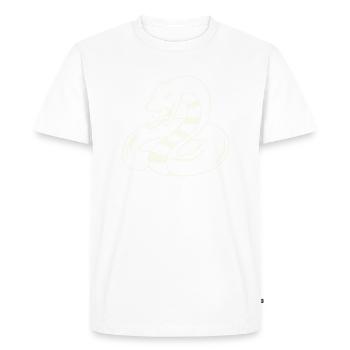 Snake - Men's Premium Organic T-Shirt - white - Front - Nico (187cm)