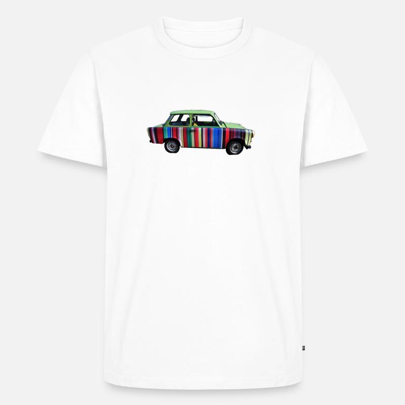 blockedName - Männer Premium Bio T-Shirt - Weiß