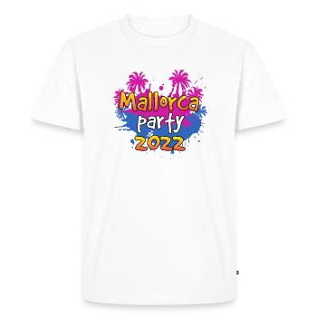 fête de Majorque 2022 - T-shirt Premium bio Homme - blanc - Devant - Nico (187cm)