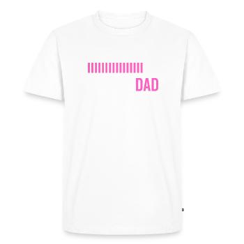 Soon To Be Dad - Men's Premium Organic T-Shirt - white - Front - Nico (187cm)