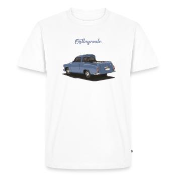 GDR Pickup // Illustration - Men's Premium Organic T-Shirt - white - Front - Nico (187cm)