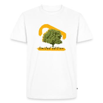 arbre édition limitée - T-shirt Premium bio Homme - blanc - Devant - Nico (187cm)