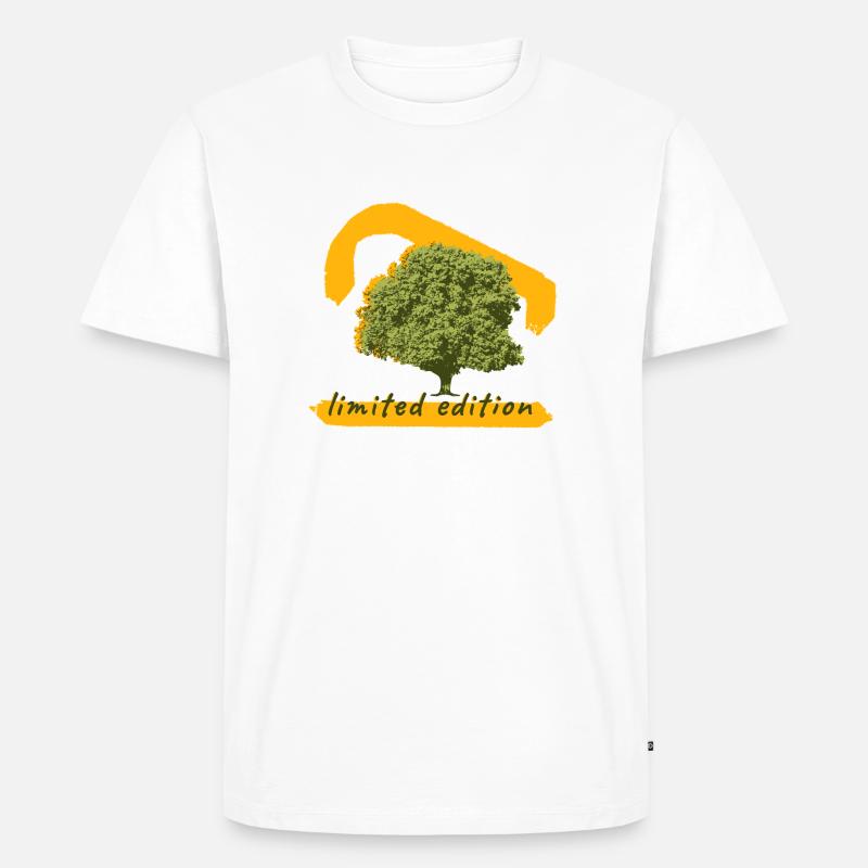 tree limited edition - Männer Premium Bio T-Shirt - Weiß