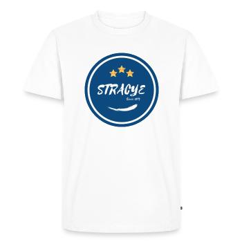 Logo original - T-shirt Premium bio Homme - blanc - Devant - Nico (187cm)
