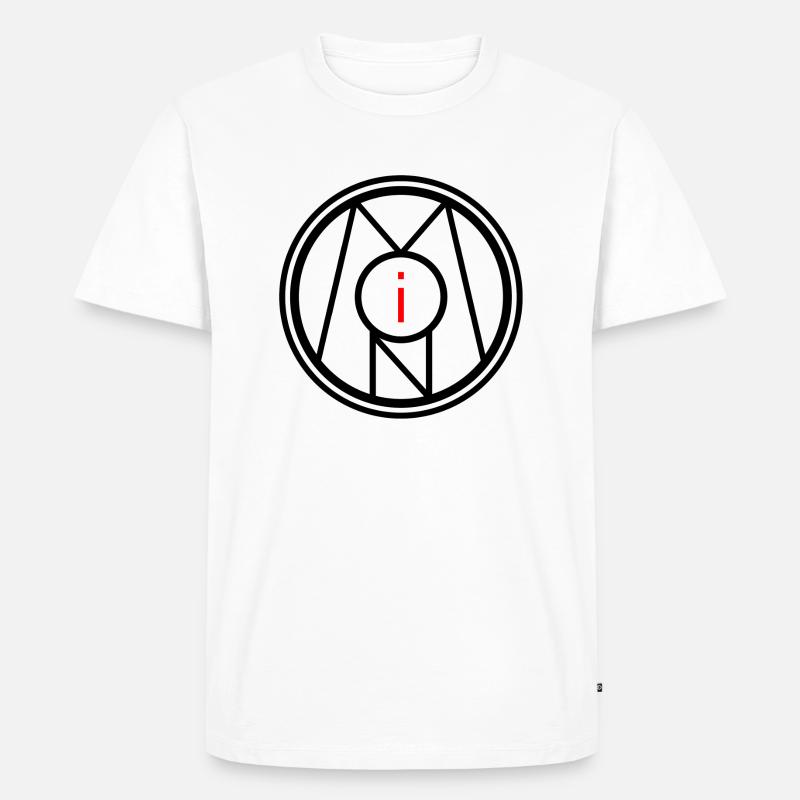 moin geschenk - Männer Premium Bio T-Shirt - Weiß