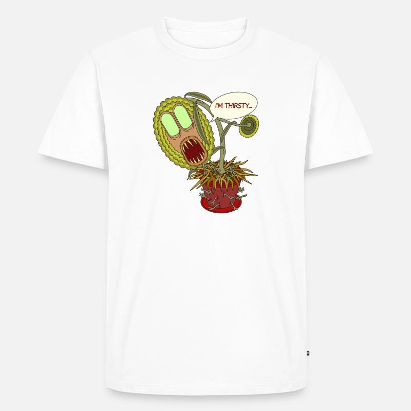 DURST - Männer Premium Bio T-Shirt - Weiß