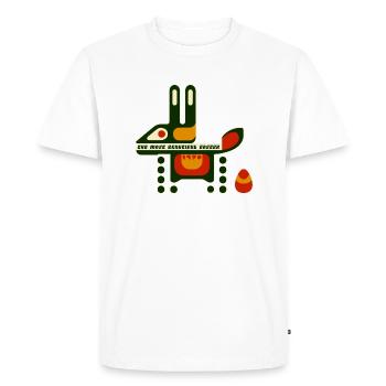 Pâques 1978 - T-shirt Premium bio Homme - blanc - Devant - Nico (187cm)