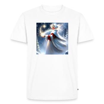 Joyeux Noel #3 - T-shirt Premium bio Homme - blanc - Devant - Nico (187cm)