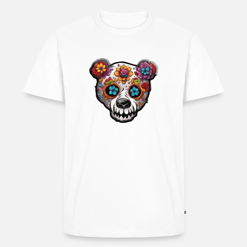 Teddybär / Kuscheltier / Stofftier / Geschenkidee - Männer Premium Bio T-Shirt - Weiß