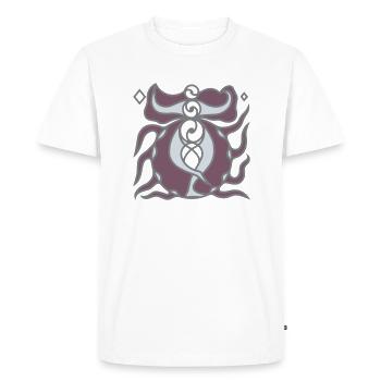 Anarchy of energy. Chaos determines harmony. - Men's Premium Organic T-Shirt - white - Front - Nico (187cm)