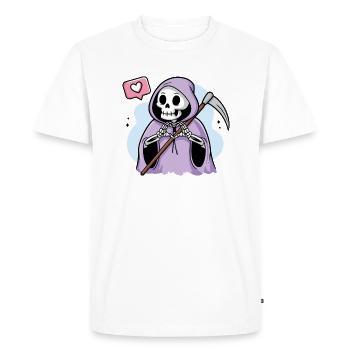 A Reaper's Romance tshirt - Men's Premium Organic T-Shirt - white - Front - Nico (187cm)