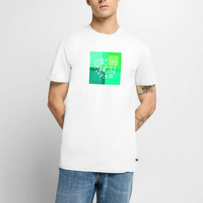 Math arithmetic problems Men's Premium Organic T-Shirt
