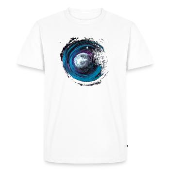Ka - Men's Premium Organic T-Shirt - white - Front - Nico (187cm)