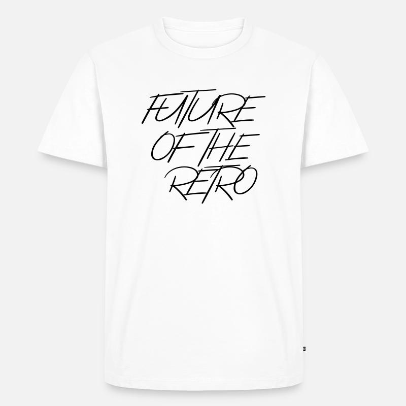 FOTR Script logo - Men's Premium Organic T-Shirt - white
