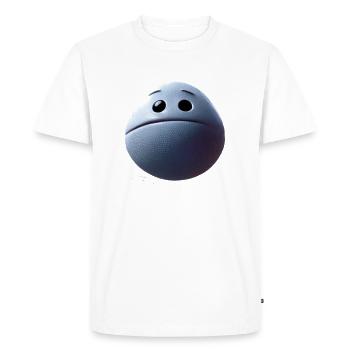 éclabousser - T-shirt Premium bio Homme - blanc - Devant - Nico (187cm)