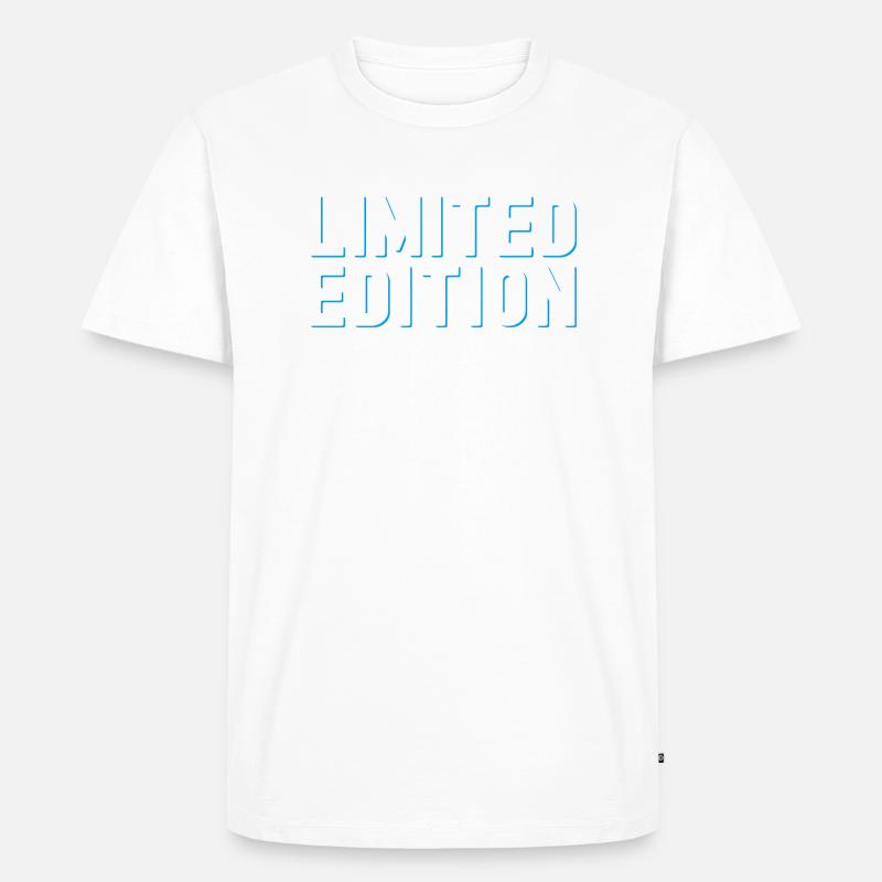 Limitierte Auflage - Männer Premium Bio T-Shirt - Weiß