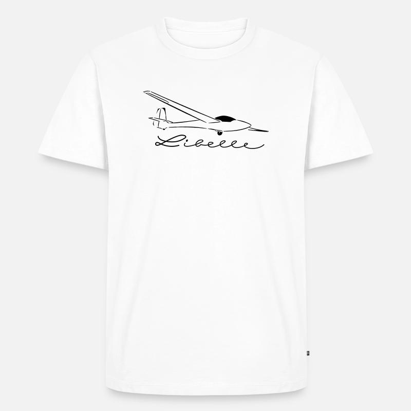 standard libelle - Männer Premium Bio T-Shirt - Weiß