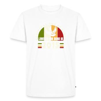 2015 Vintage Birthday Legend Gift - Men's Premium Organic T-Shirt - white - Front - Nico (187cm)