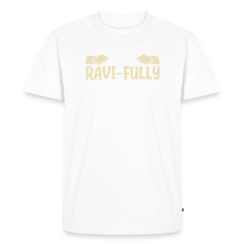 Noodles Noodle Lover Ravioli Cadeau - T-shirt Premium bio Homme - blanc - Devant - Nico (187cm)