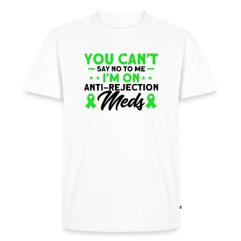 Organ Transplantation Organ Donor Surgery - Men's Premium Organic T-Shirt - white - Front - Nico (187cm)