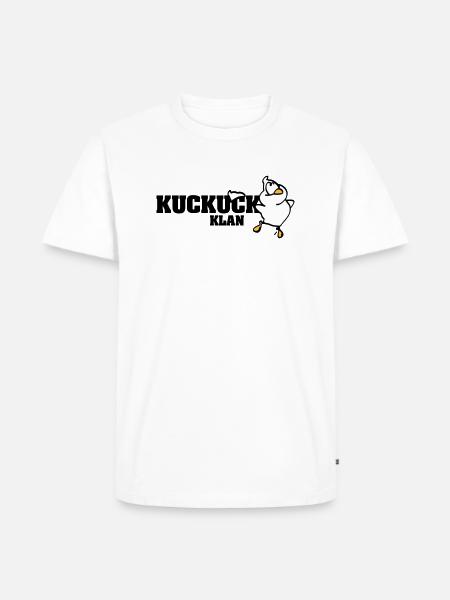 Kuckuck Klan - Männer Premium Bio T-Shirt - Weiß