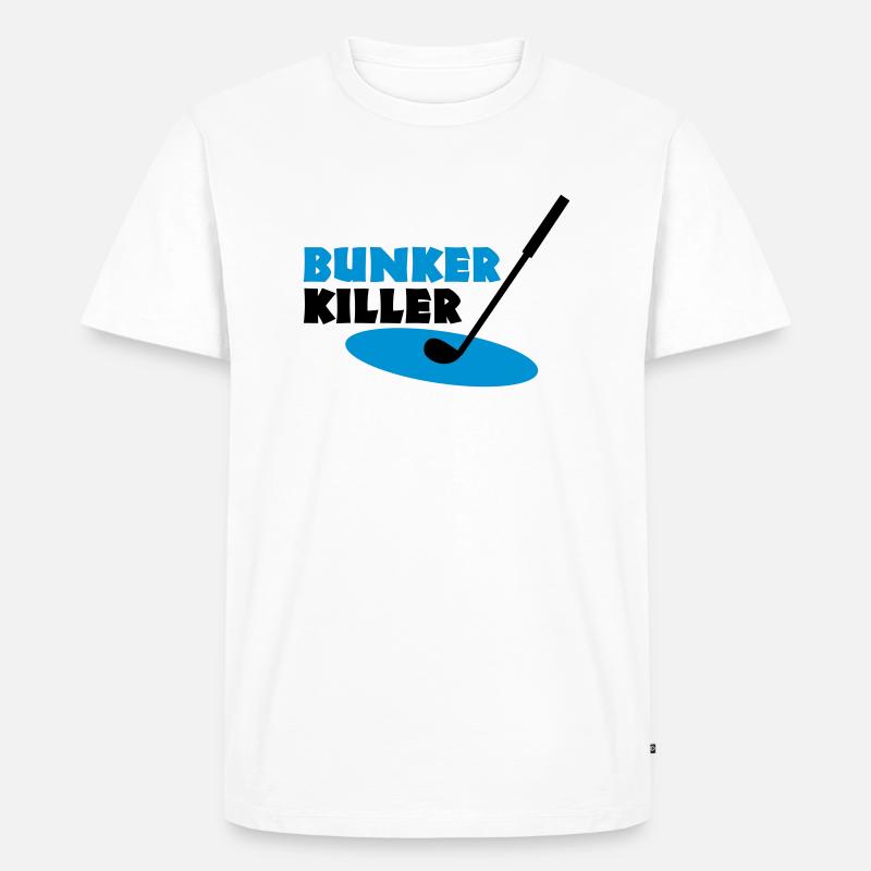 golf - T-shirt Premium bio Homme - blanc