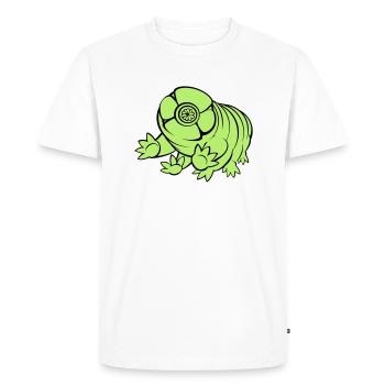 Barbes Tardigrade - T-shirt Premium bio Homme - blanc - Devant - Nico (187cm)