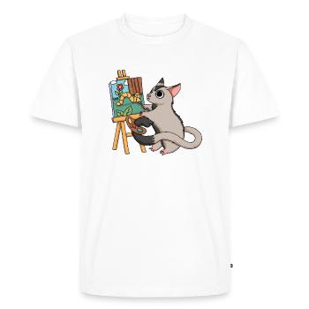 artiste de la canne à sucre - T-shirt Premium bio Homme - blanc - Devant - Nico (187cm)