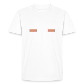 carpenter girl tshirts woodworking apprentice - Men's Premium Organic T-Shirt - white - Front - Nico (187cm)