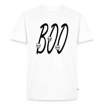 Hou - T-shirt Premium bio Homme - blanc - Devant - Nico (187cm)