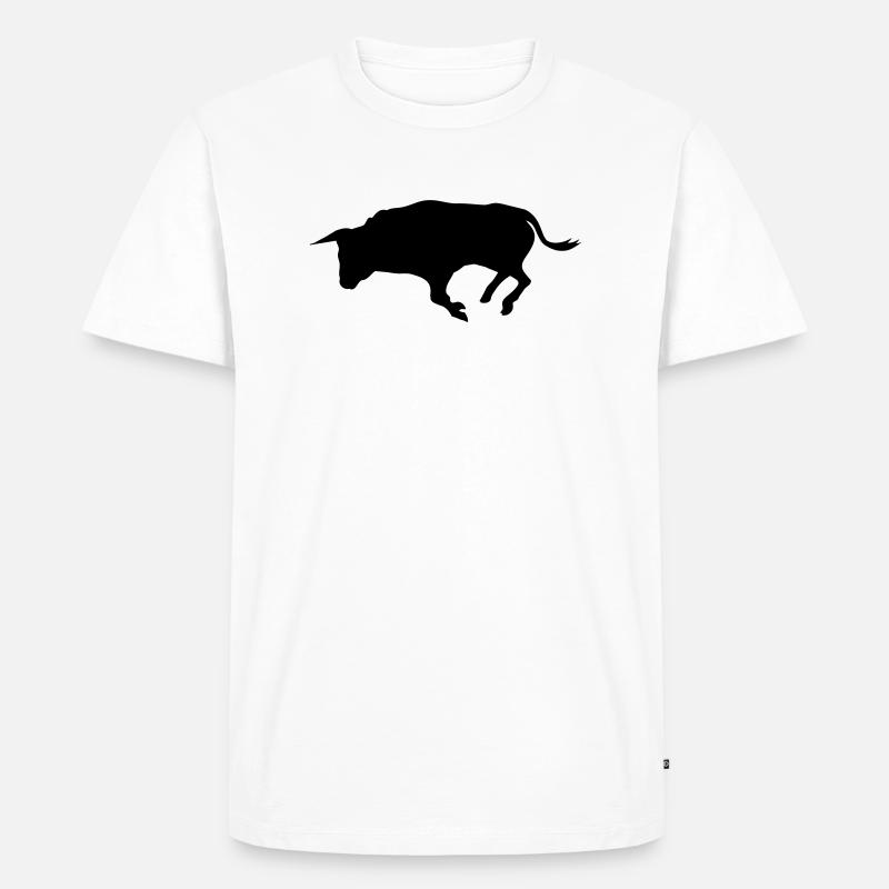 stier - T-shirt Premium bio Homme - blanc