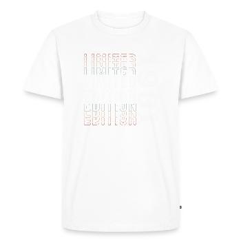 Limited Edition 1981 - Awesome 42nd Birthday - Men's Premium Organic T-Shirt - white - Front - Nico (187cm)