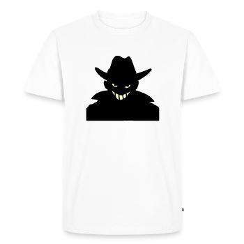Agent XXY - T-shirt Premium bio Homme - blanc - Devant - Nico (187cm)
