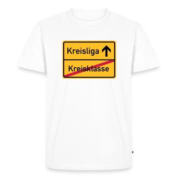 ortsschild_kreisklasse_f3 - T-shirt Premium bio Homme - blanc - Devant - Nico (187cm)