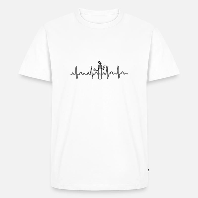 Dynamite gift, explosive explosion blasting - Men's Premium Organic T-Shirt - white