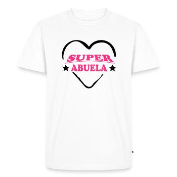 Super abuela 111 - T-shirt Premium bio Homme - blanc - Devant - Nico (187cm)