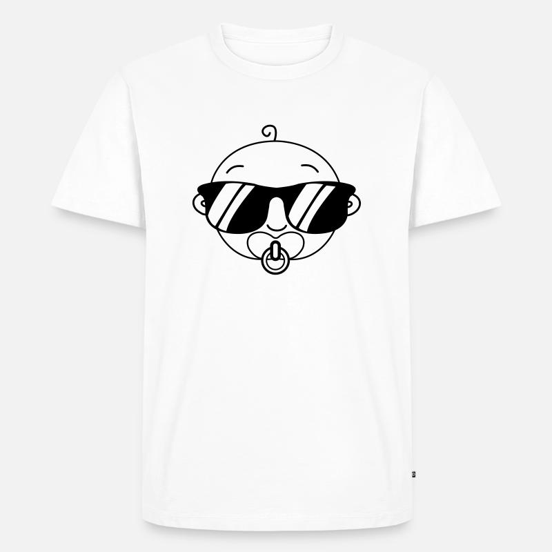bébé - T-shirt Premium bio Homme - blanc