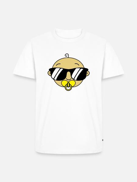 bébé - T-shirt Premium bio Homme - blanc