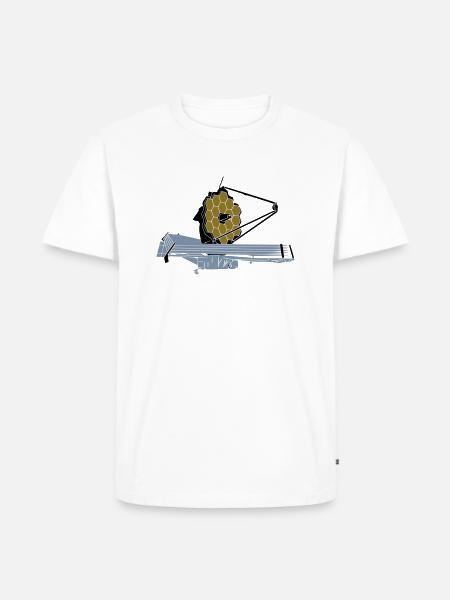 James Webb Space Telescope - Men's Premium Organic T-Shirt - white