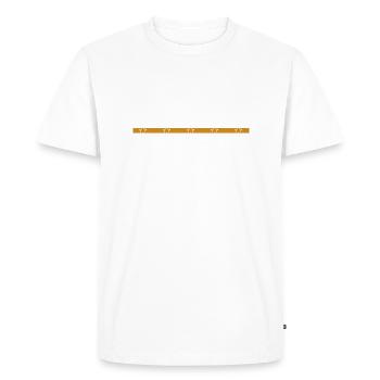 birthday present idea carpenter work tshirts - Men's Premium Organic T-Shirt - white - Front - Nico (187cm)