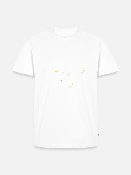 Capricorn - Männer Premium Bio T-Shirt - Weiß