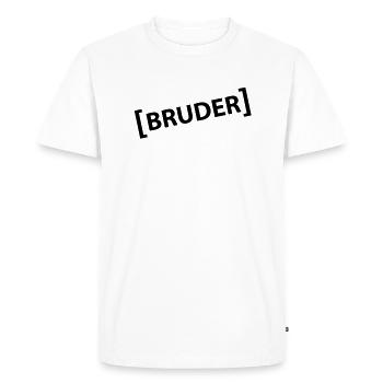Brother - Men's Premium Organic T-Shirt - white - Front - Nico (187cm)