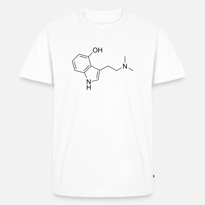 Magic Mushroom Formeln - Männer Premium Bio T-Shirt - Weiß