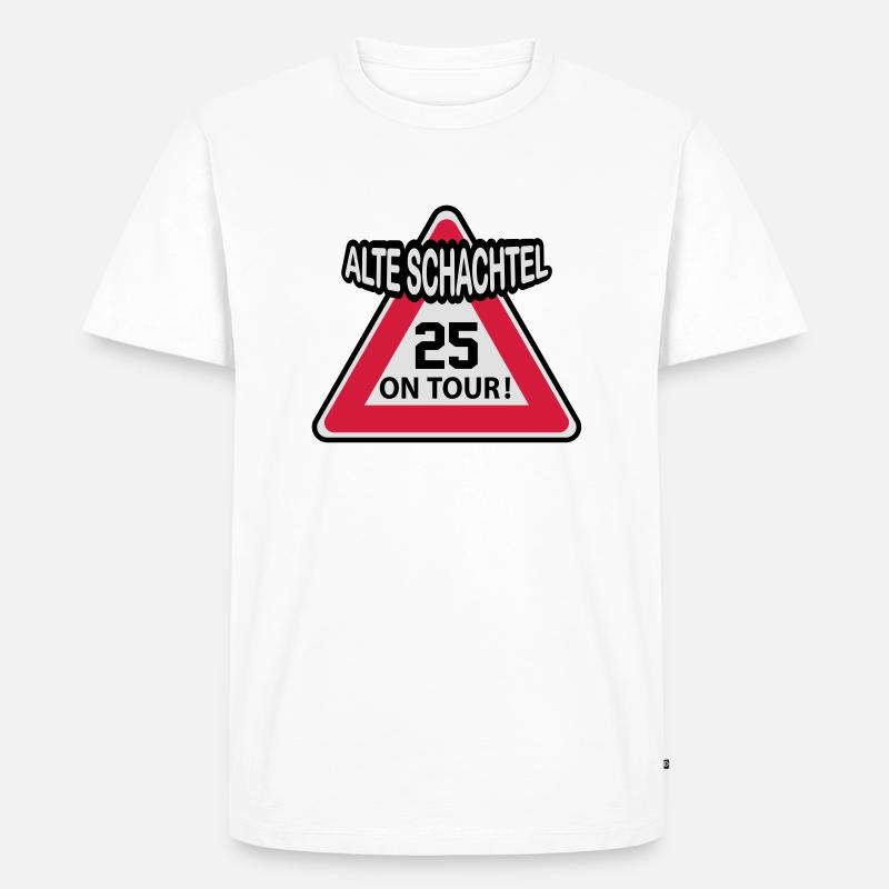 25 - T-shirt Premium bio Homme - blanc